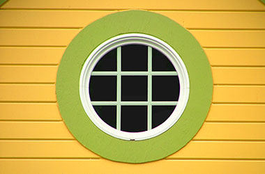 Home With Tinted Windows
